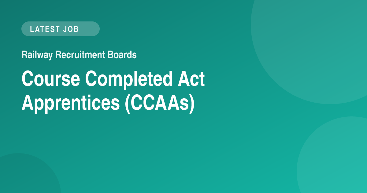 RRB CEN 09/2025 CCAA Training Modification Window Notice 2026